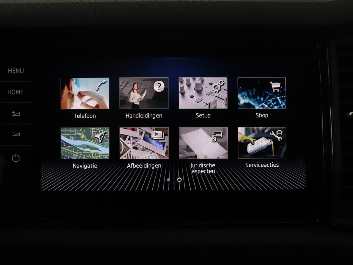 Škoda Kodiaq Skoda Kodiaq 1.5 TSI Sportline Business | Leder/alcantara | Memory | Cruise control | Stuur/stoel verwarming | Canton Sound | Carplay | Carplay | Camera | Park assist | Trekhaak | Elektrische achterklep
