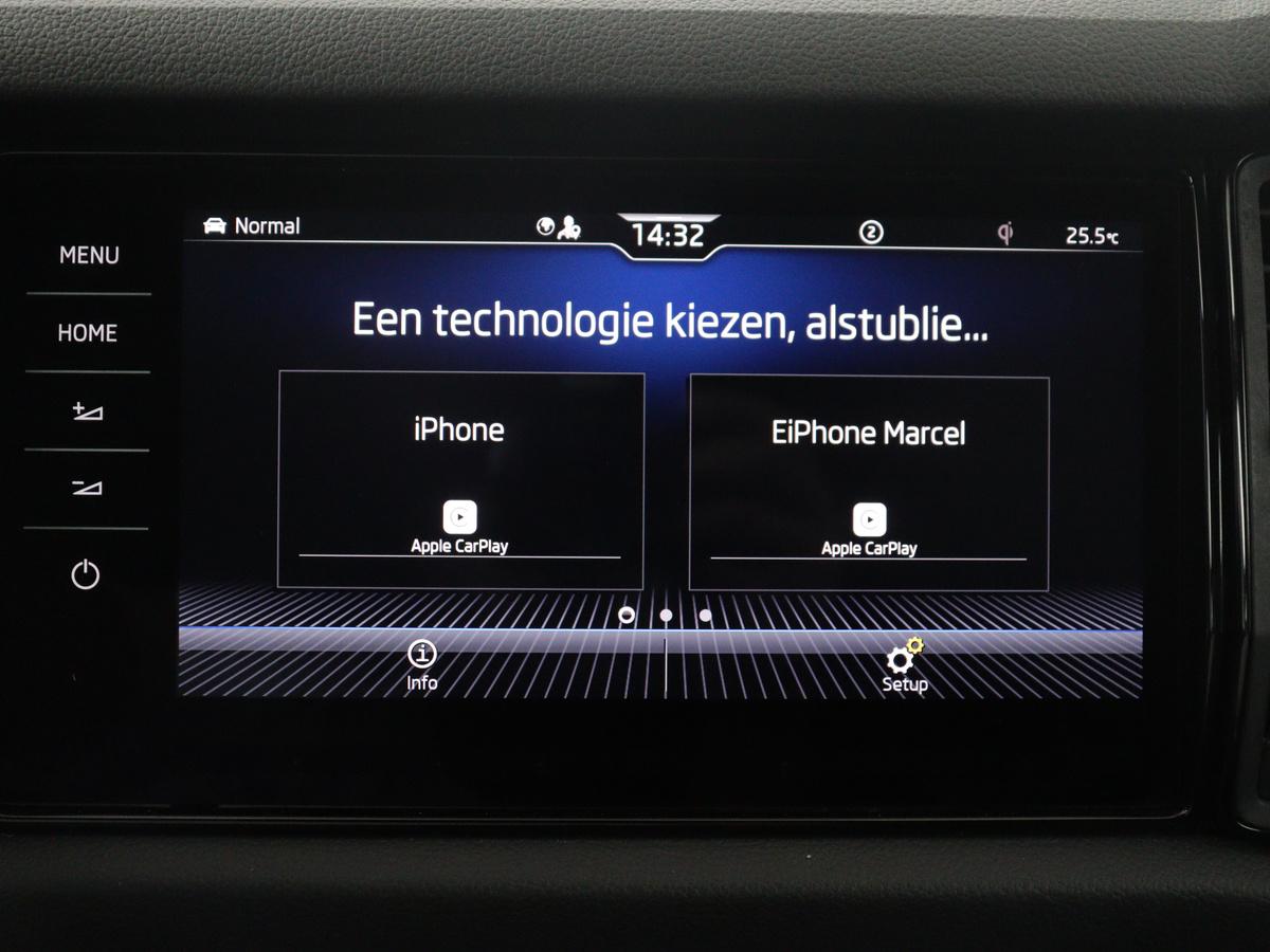 Škoda Kodiaq Skoda Kodiaq 1.5 TSI Sportline Business | Leder/alcantara | Memory | Cruise control | Stuur/stoel verwarming | Canton Sound | Carplay | Carplay | Camera | Park assist | Trekhaak | Elektrische achterklep