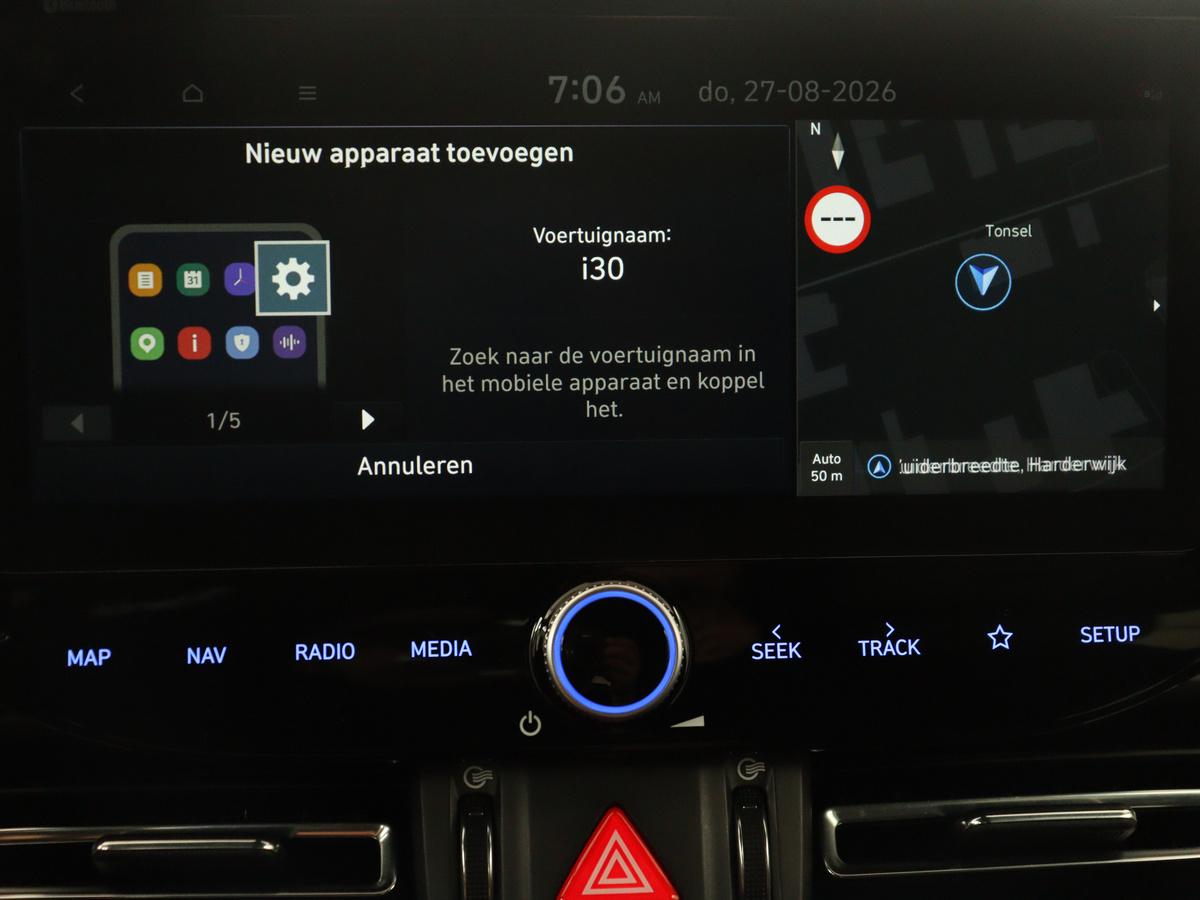 Hyundai i30 Hyundai i30 1.5 T-GDi MHEV N Line | Leder/alcantara | Memory | Adaptive cruise | Dodehoek detectie | Stoelverwarming | Navigatie | Carplay | Climate control | Camera | Park assist