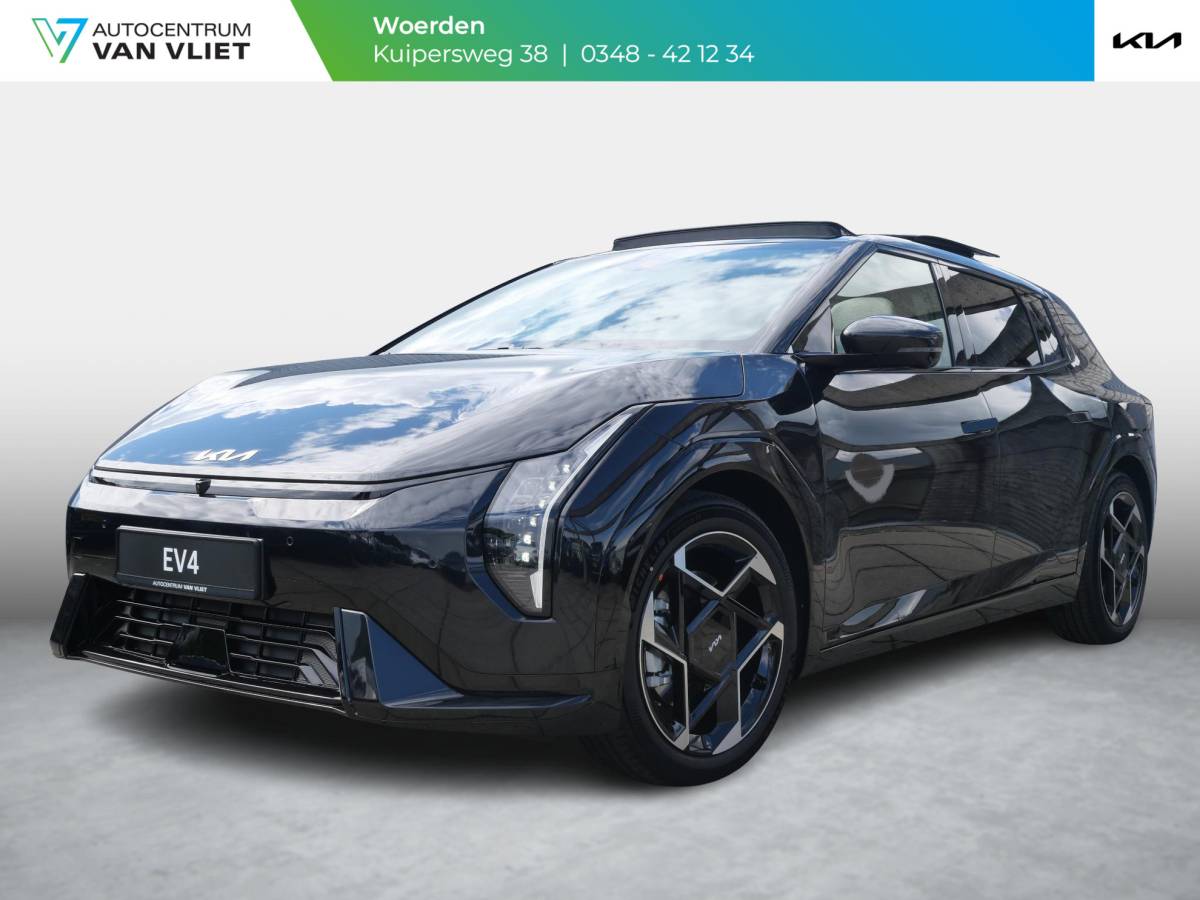 Kia EV4 Kia EV4 GT-PlusLine 81.4 kWh | Adaptief | Clima | Stoel/stuurverwarming | Schuifkantel dak |