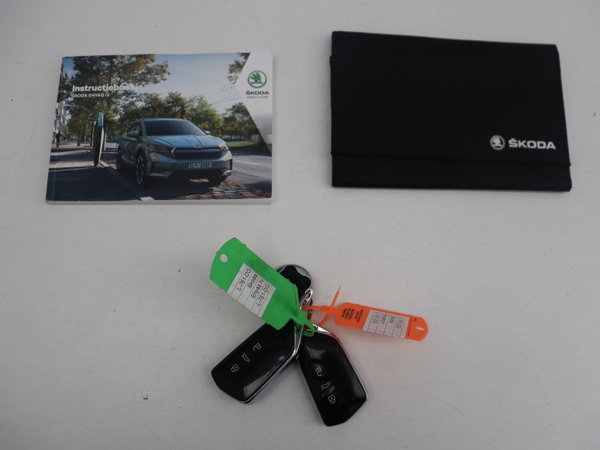 Škoda Enyaq iV Skoda Enyaq iV 60 | SOH 91,0% | Half leder | Cruise control |  Carplay | Navigatie | Sfeerverlichting | Climate control | Camera | Park assist | EV