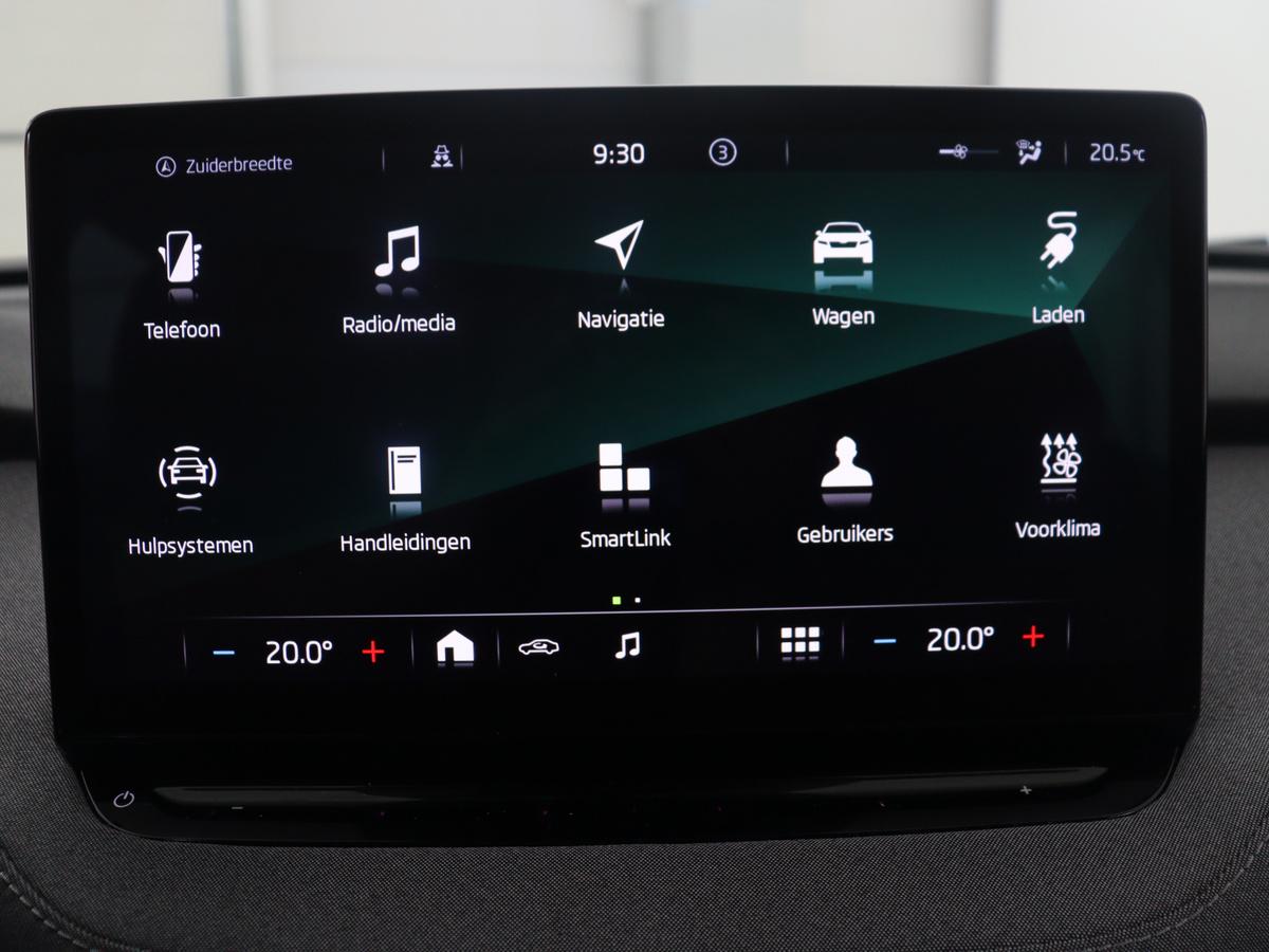 Škoda Enyaq iV Skoda Enyaq iV 60 | SOH 91,0% | Half leder | Cruise control |  Carplay | Navigatie | Sfeerverlichting | Climate control | Camera | Park assist | EV