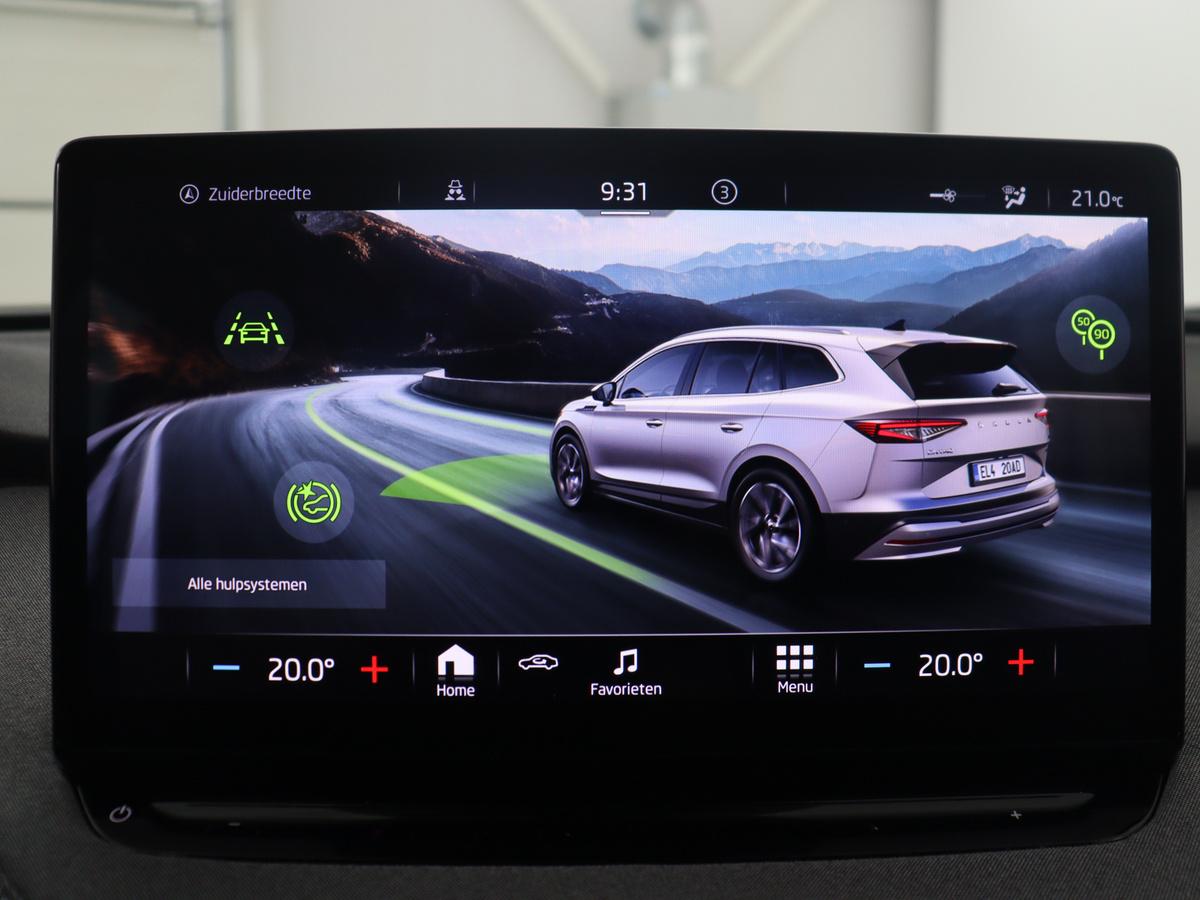 Škoda Enyaq iV Skoda Enyaq iV 60 | SOH 91,0% | Half leder | Cruise control |  Carplay | Navigatie | Sfeerverlichting | Climate control | Camera | Park assist | EV