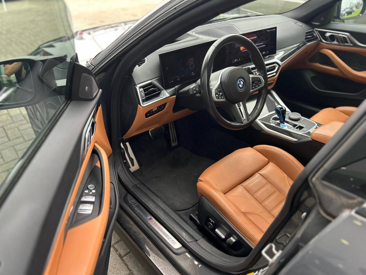 BMW i4 BMW i4 M50 High Executive 84 kWh |NAP|BTW|Pano|Laser|Harman&Kardon|Trekhaak|Dravit
