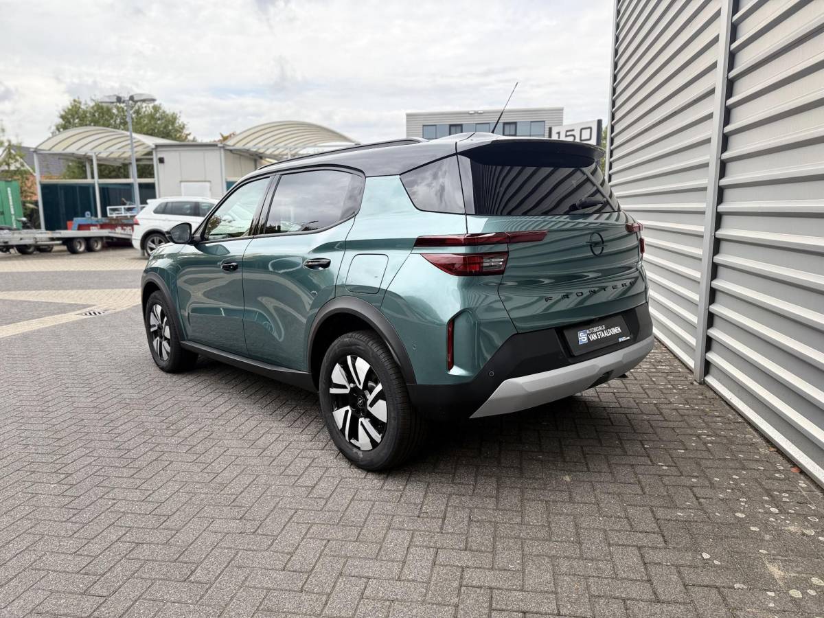 Opel Frontera Opel Frontera 1.2 Turbo Hybrid Ultimate 7p. NIEUWE AUTO!! | Stuurverwarming | Stoelverwarming | Draadloosopladen tel | PDC | Camera achter | Dodehoek detectie | Keyless entry | Keyless start | 7 Persoons auto!!