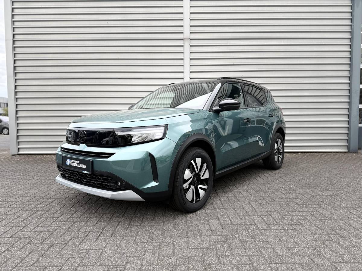 Opel Frontera Opel Frontera 1.2 Turbo Hybrid Ultimate 7p. NIEUWE AUTO!! | Stuurverwarming | Stoelverwarming | Draadloosopladen tel | PDC | Camera achter | Dodehoek detectie | Keyless entry | Keyless start | 7 Persoons auto!!