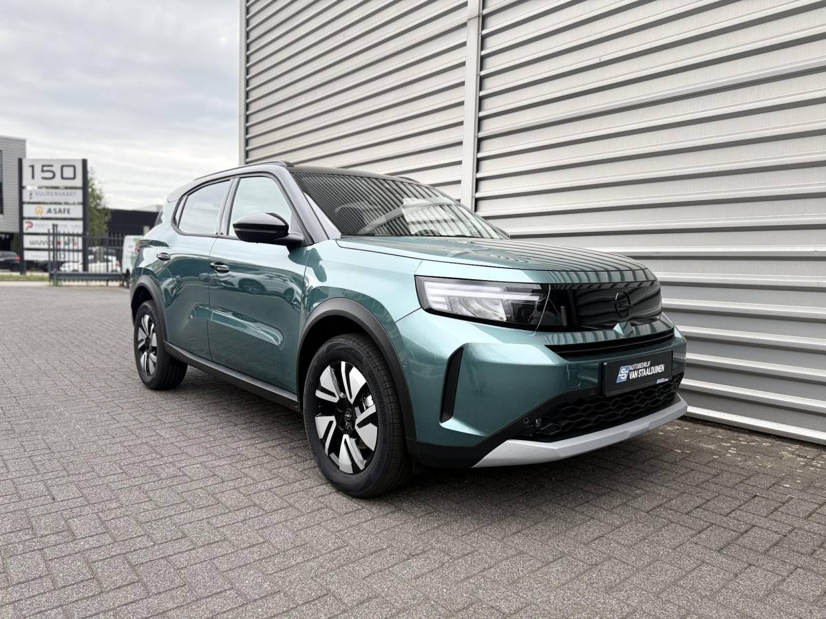 Opel Frontera Opel Frontera 1.2 Turbo Hybrid Ultimate 7p. NIEUWE AUTO!! | Stuurverwarming | Stoelverwarming | Draadloosopladen tel | PDC | Camera achter | Dodehoek detectie | Keyless entry | Keyless start | 7 Persoons auto!!