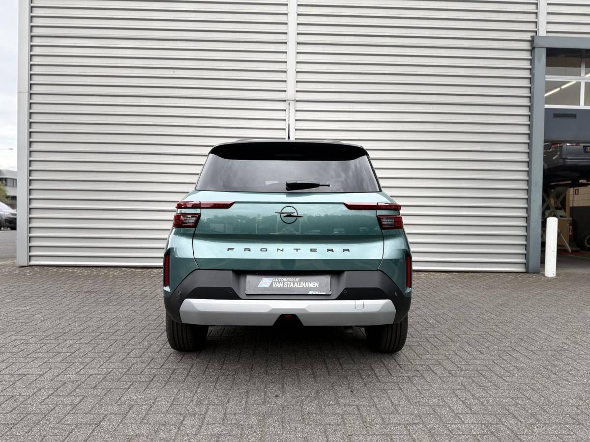 Opel Frontera Opel Frontera 1.2 Turbo Hybrid Ultimate 7p. NIEUWE AUTO!! | Stuurverwarming | Stoelverwarming | Draadloosopladen tel | PDC | Camera achter | Dodehoek detectie | Keyless entry | Keyless start | 7 Persoons auto!!