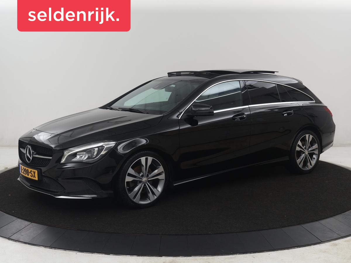 Mercedes-Benz CLA Mercedes-Benz CLA-klasse Shooting Brake 200 Ambition | Panoramadak | Cruise control |  Dodehoek detectie | Leder | Stoelverwarming | Park assist | Climate control | Navigatie | Bluetooth