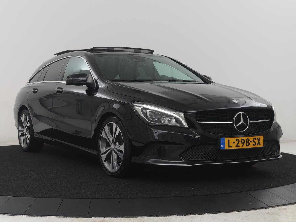 Mercedes-Benz CLA Mercedes-Benz CLA-klasse Shooting Brake 200 Ambition | Panoramadak | Cruise control |  Dodehoek detectie | Leder | Stoelverwarming | Park assist | Climate control | Navigatie | Bluetooth