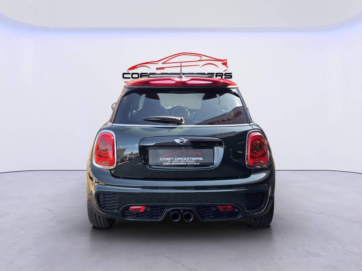 MINI Cooper MINI Cooper 2.0 John Cooper Works /Apple Carplay/Panodak/Schaalstoelen/H&K Audio/HUD/Stoelverw./Parkeersens.V+A/Keyless/Navi/18”LMV/(MET GARANTIE*)