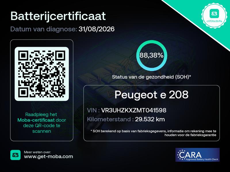 Peugeot e-208 Peugeot e-208 EV Blue Lease Allure 50 kWh | 136PK | 3 Fase | Cruise Control | Navigatie | Parkeercamera | Apple Carplay & Android Auto | Full LED