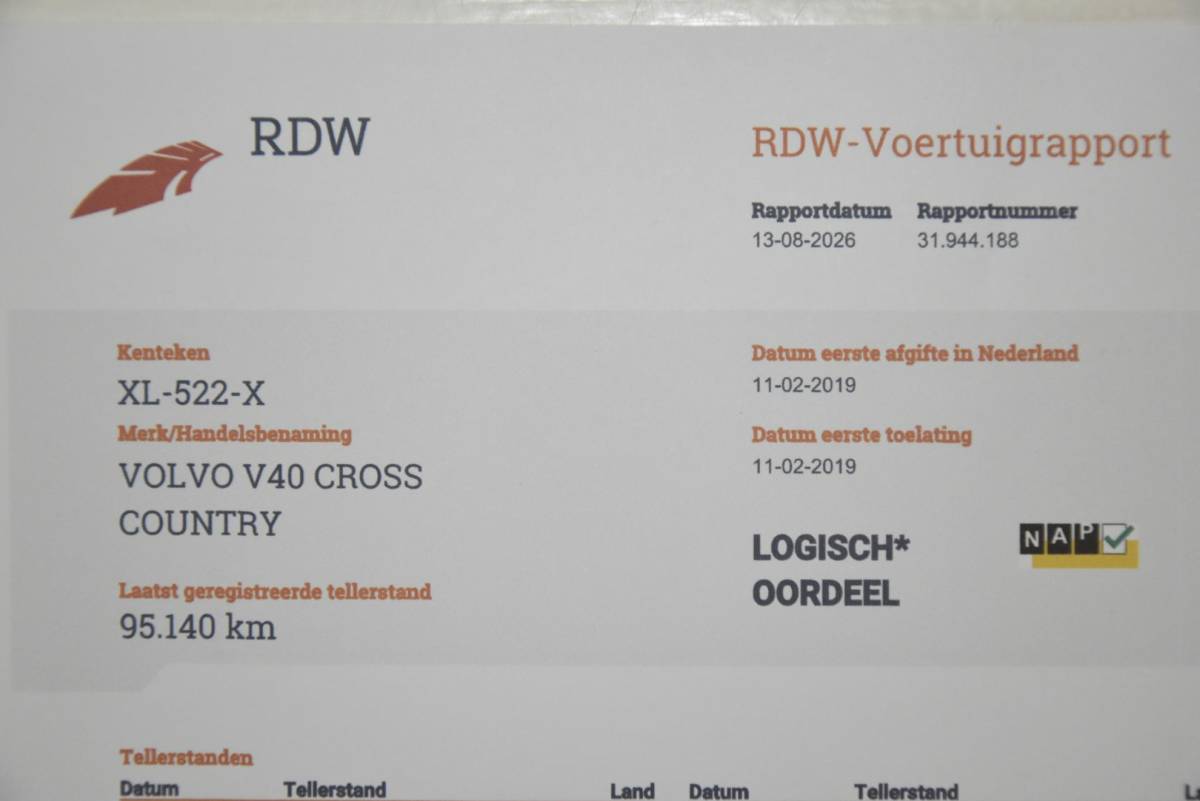 Volvo V40 Volvo V40 Cross Country 1.5 T3 Polar+ Luxury