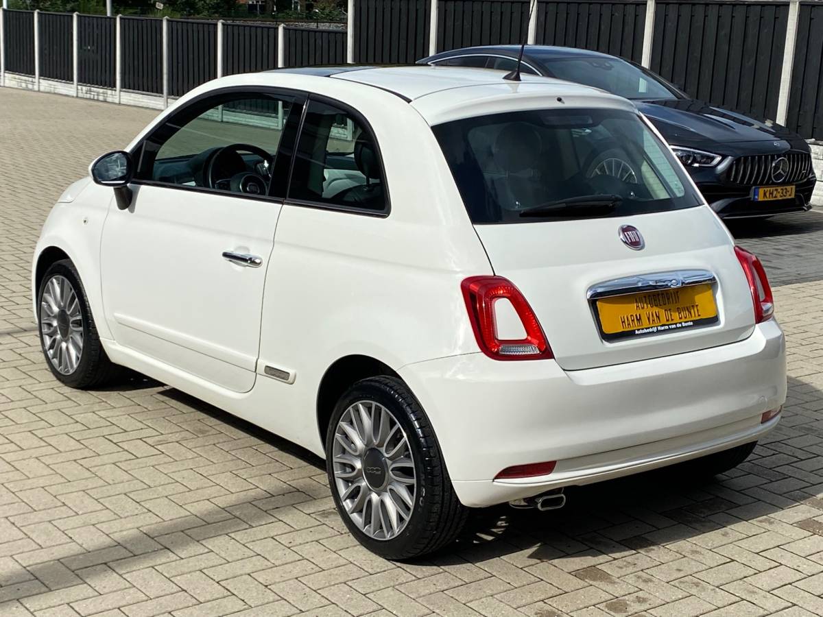 Fiat 500 Fiat 500 1.2 Lounge NIEUWSTAAT PANO XENON CLIMA CHROOM PAKKET ELEKTR PAKKET