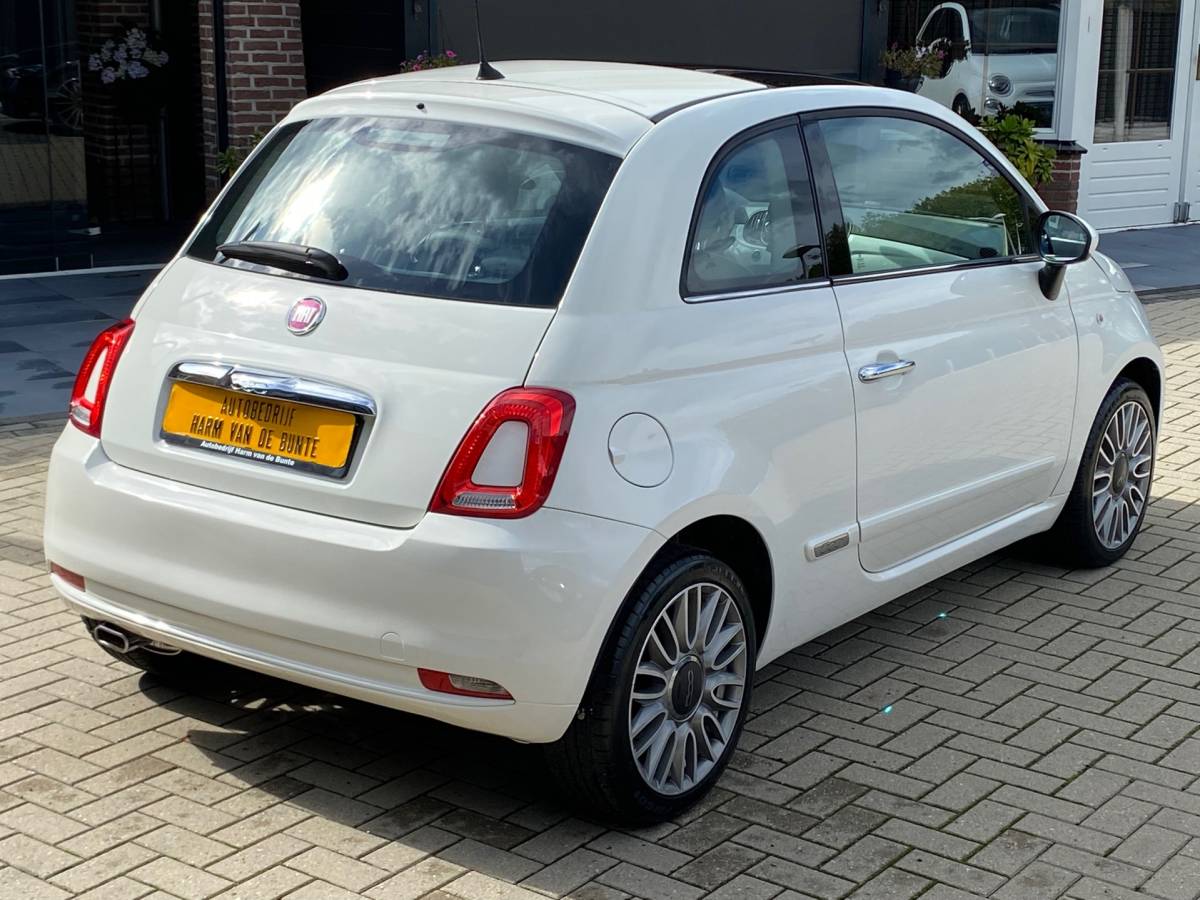Fiat 500 Fiat 500 1.2 Lounge NIEUWSTAAT PANO XENON CLIMA CHROOM PAKKET ELEKTR PAKKET