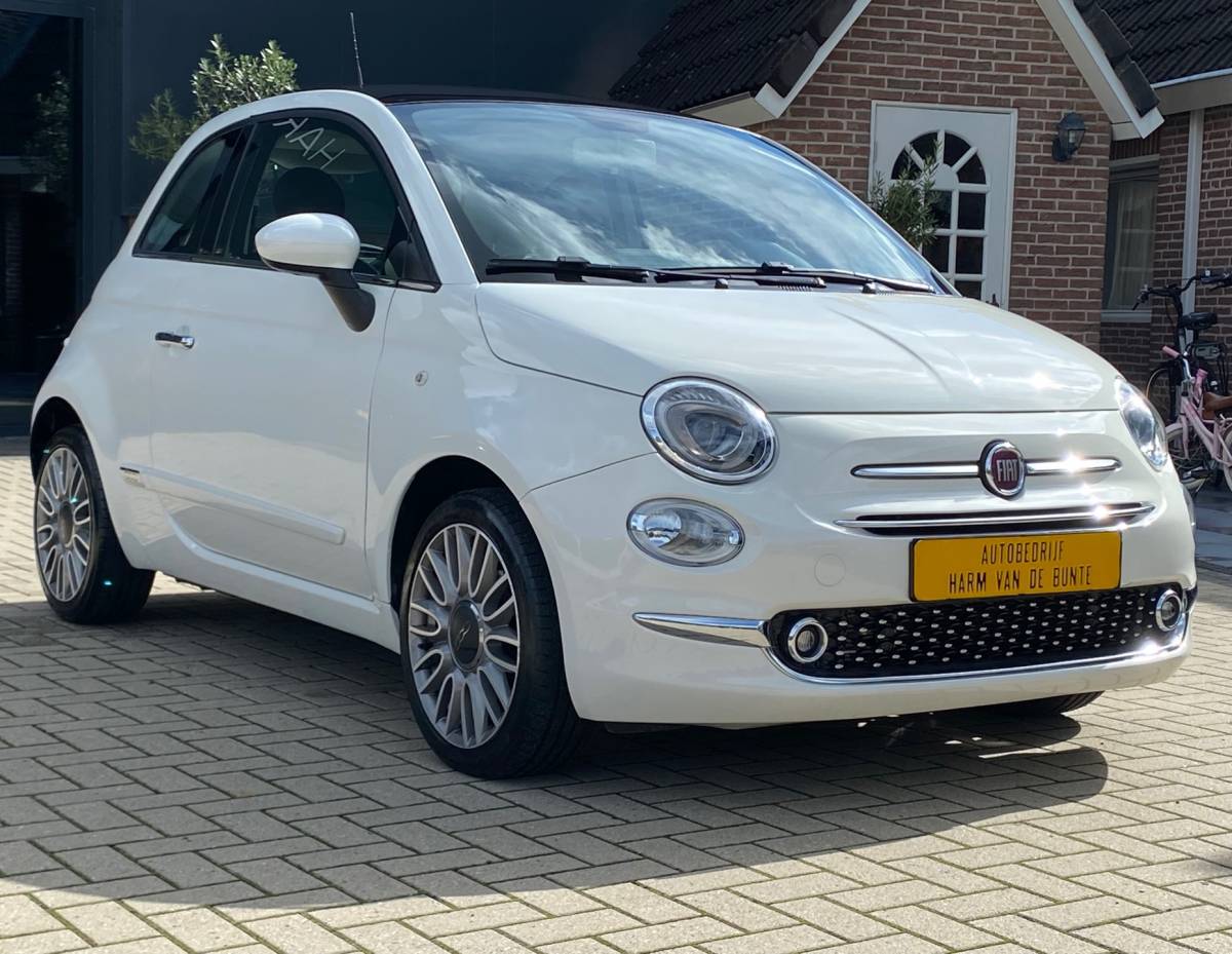 Fiat 500 Fiat 500 1.2 Lounge NIEUWSTAAT PANO XENON CLIMA CHROOM PAKKET ELEKTR PAKKET