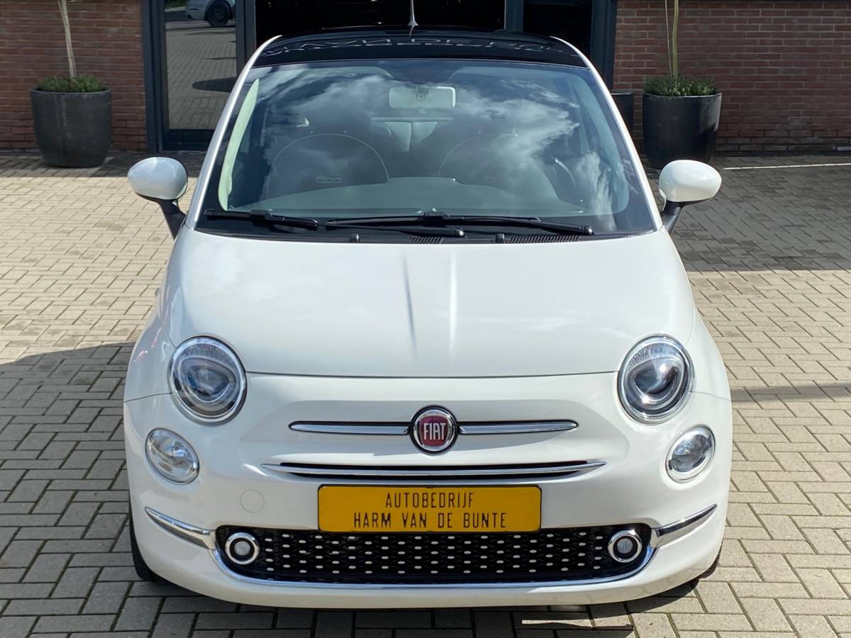 Fiat 500 Fiat 500 1.2 Lounge NIEUWSTAAT PANO XENON CLIMA CHROOM PAKKET ELEKTR PAKKET