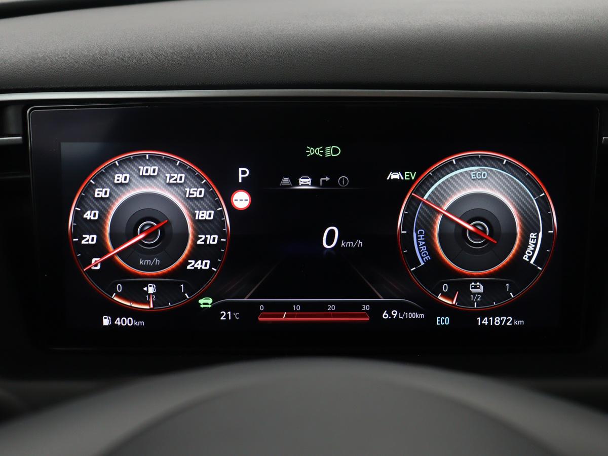 Hyundai Tucson Hyundai Tucson 1.6 T-GDI HEV Comfort Smart | Trekhaak | Adaptive cruise | Stuur/stoel verwarming | Climate control | Carplay | Camera | Park assist | Full LED | KRELL Sound |