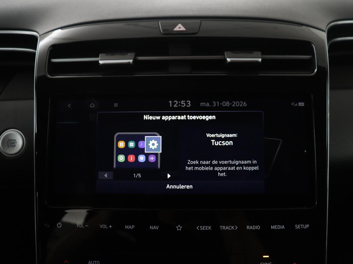 Hyundai Tucson Hyundai Tucson 1.6 T-GDI HEV Comfort Smart | Trekhaak | Adaptive cruise | Stuur/stoel verwarming | Climate control | Carplay | Camera | Park assist | Full LED | KRELL Sound |