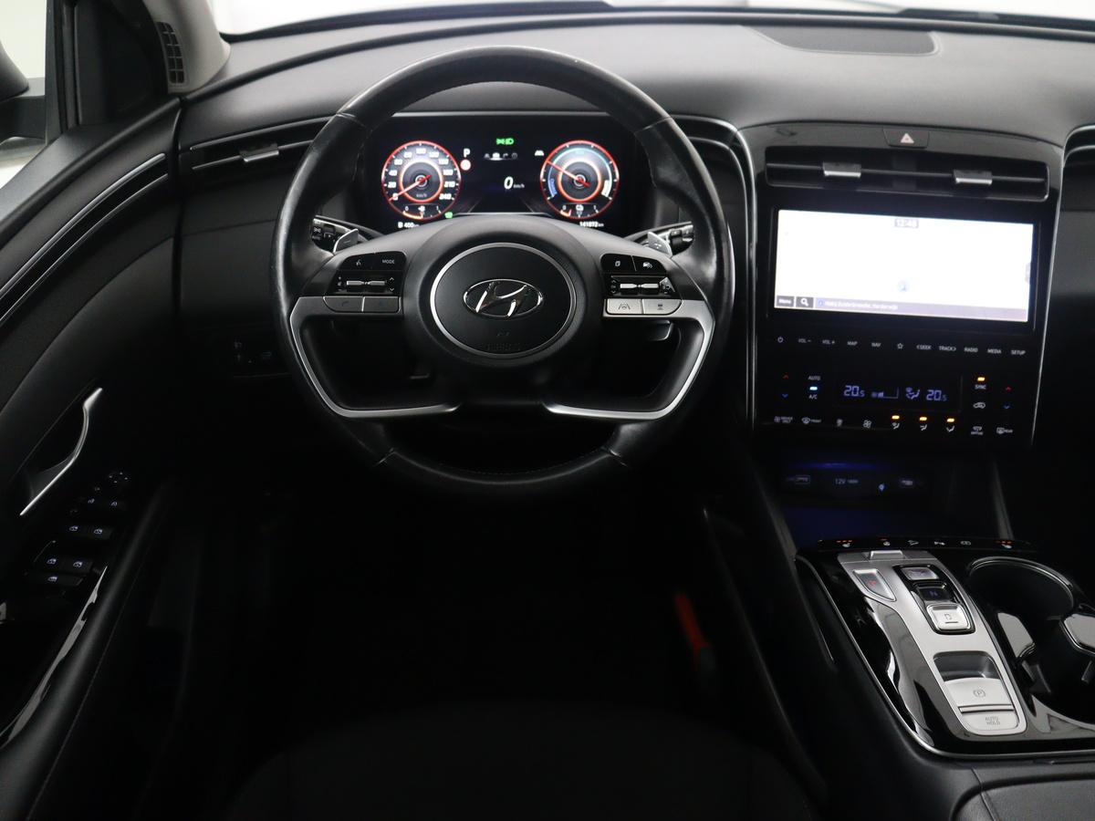 Hyundai Tucson Hyundai Tucson 1.6 T-GDI HEV Comfort Smart | Trekhaak | Adaptive cruise | Stuur/stoel verwarming | Climate control | Carplay | Camera | Park assist | Full LED | KRELL Sound |