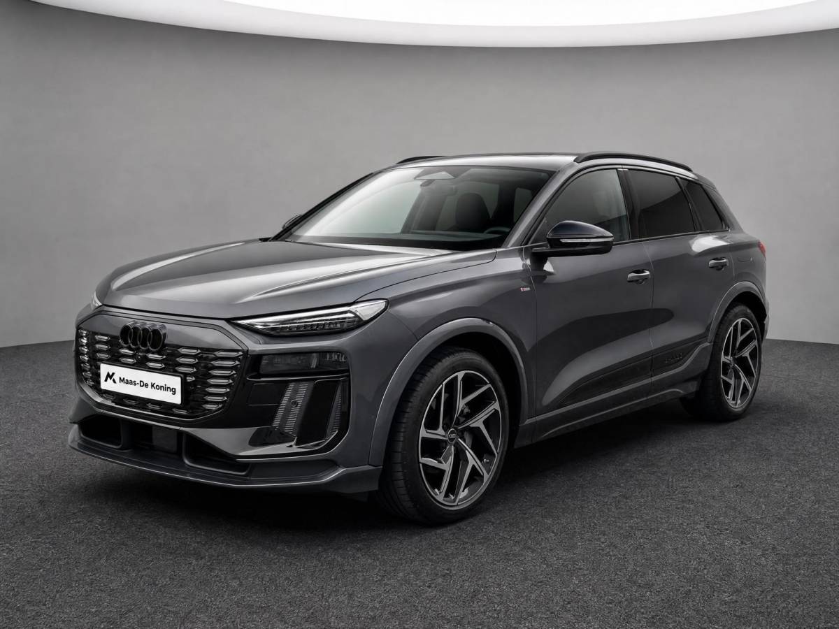 Audi Q6 e-tron Audi Q6 e-tron S edition performance 100 kWh 306 PK · Tech pro · Glazen panoramadak · Trekhaak elek. wegklapbaar · Optiekpakket zwart