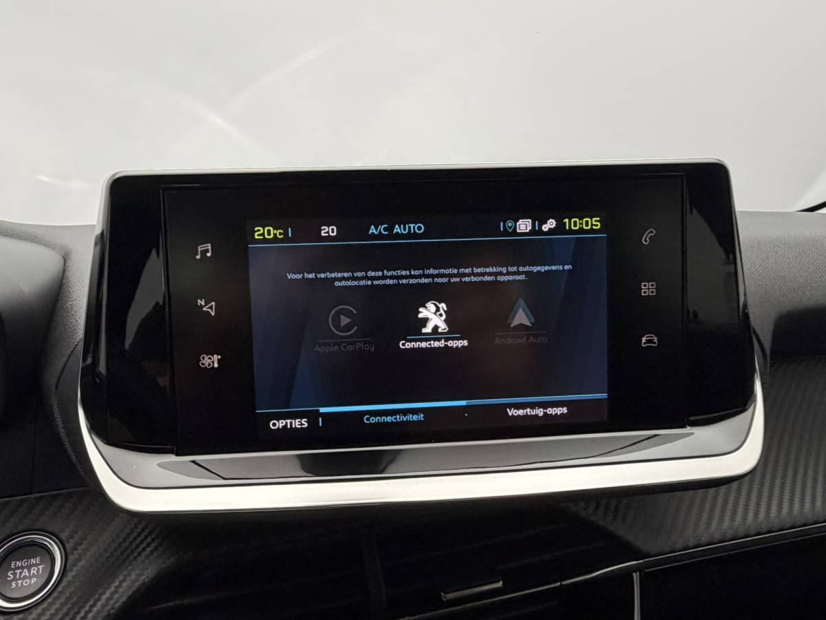 Peugeot e-208 Peugeot e-208 EV Blue Lease Active 50 kWh 3-Fase SOH 93,2% | Navigatie | Carplay&Android | Full-Led