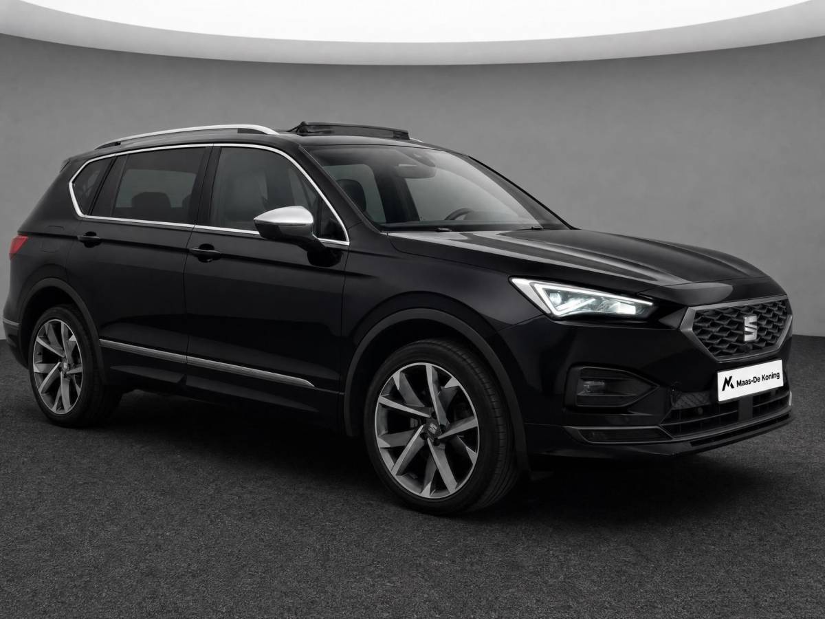 SEAT Tarraco SEAT Tarraco 1.4TSIe-Hybrid 180kW/245PK PHEV FR · Panoramdak · Trekhaak · 360°Camera + Parkeersensoren · Stoelverwarming · Apple/Android Car Play ·