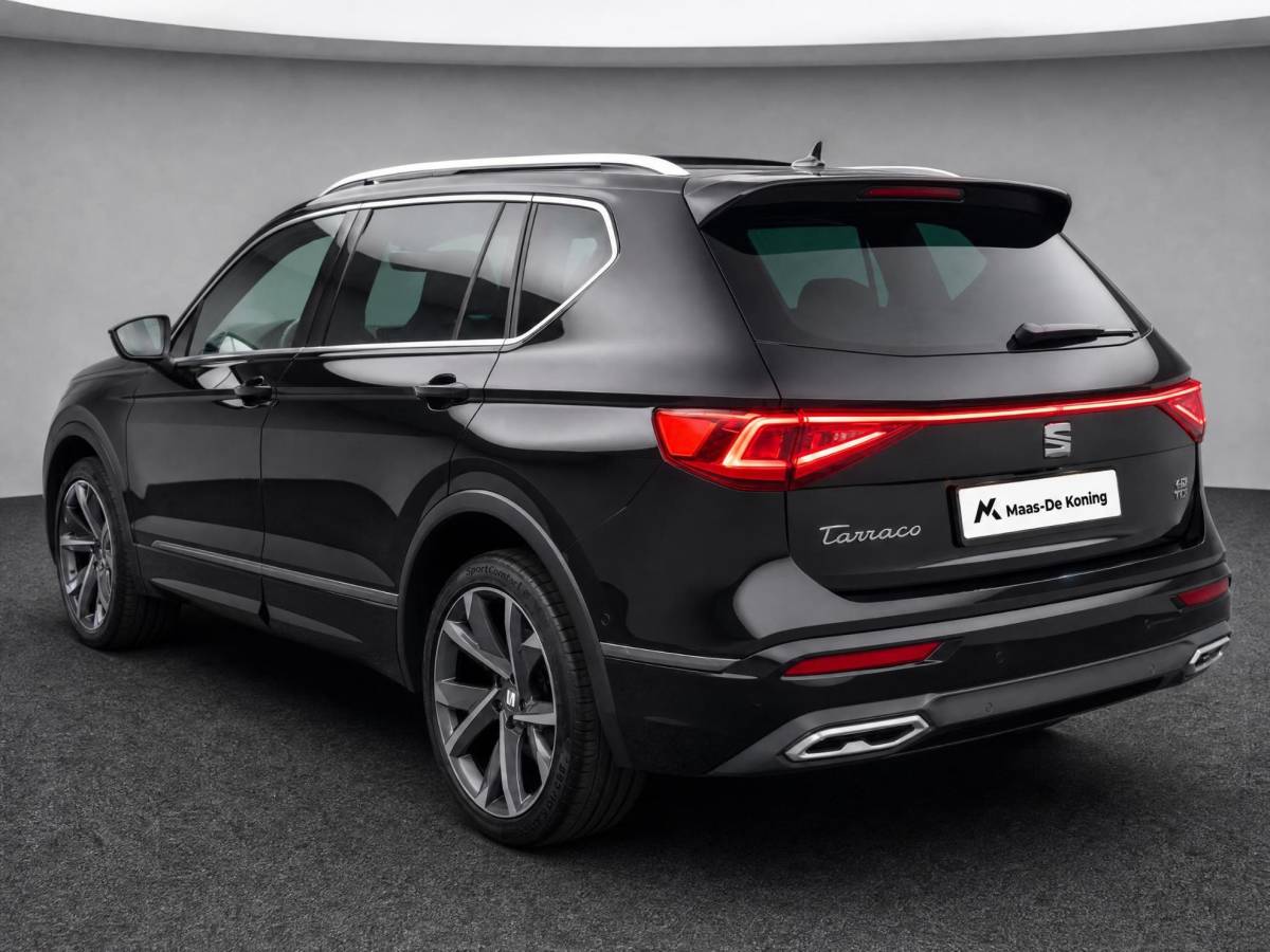 SEAT Tarraco SEAT Tarraco 1.4TSIe-Hybrid 180kW/245PK PHEV FR · Panoramdak · Trekhaak · 360°Camera + Parkeersensoren · Stoelverwarming · Apple/Android Car Play ·