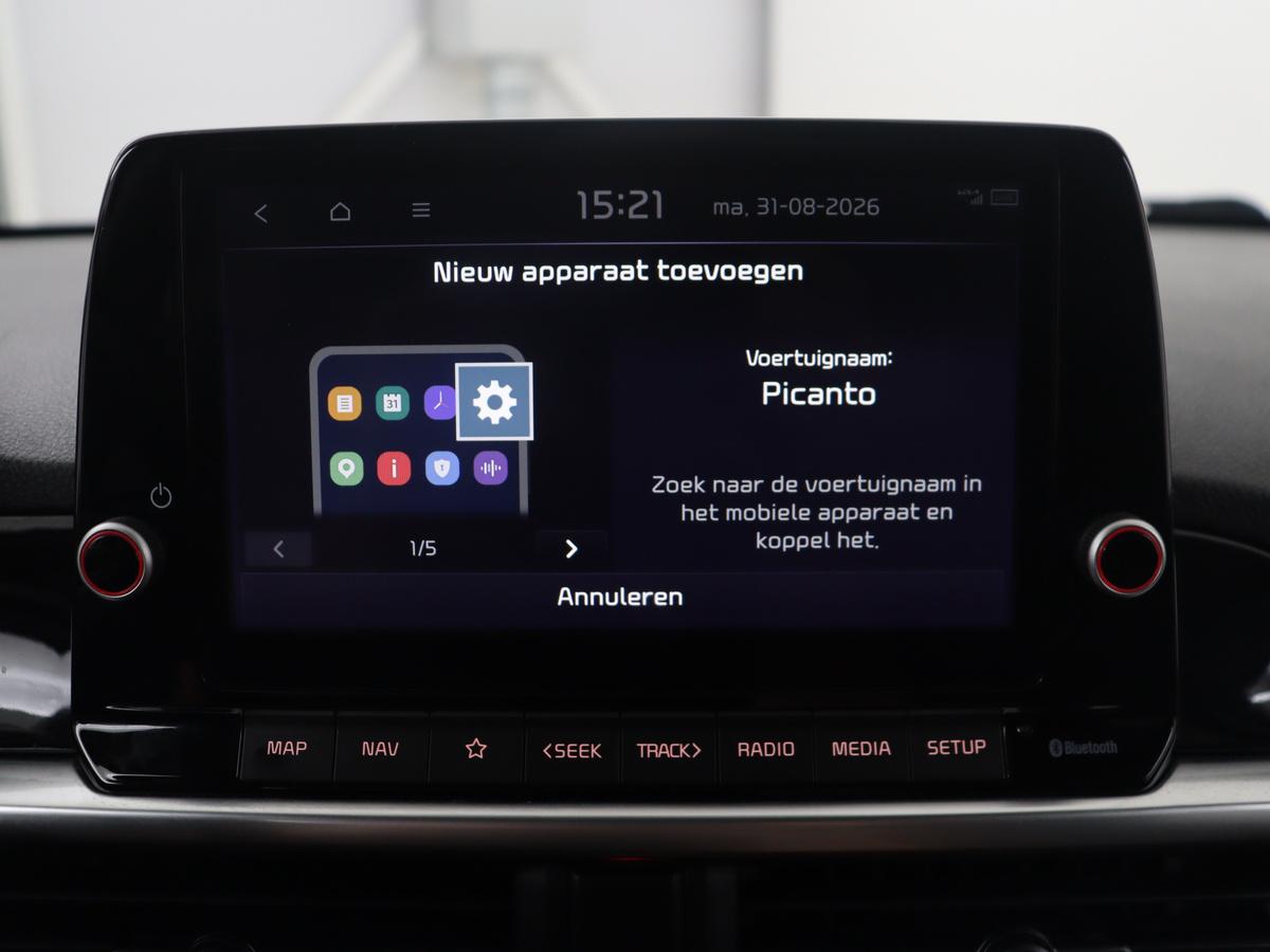 Kia Picanto Kia Picanto 1.0 DPi GT-Line | Leder | Camera | Cruise control |  Climate control | Navigatie | Carplay | DAB | Full LED |