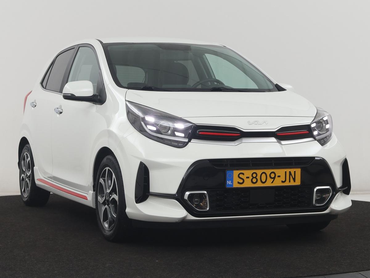 Kia Picanto Kia Picanto 1.0 DPi GT-Line | Leder | Camera | Cruise control |  Climate control | Navigatie | Carplay | DAB | Full LED |
