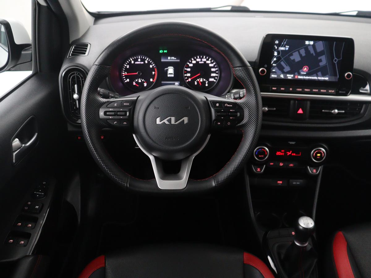 Kia Picanto Kia Picanto 1.0 DPi GT-Line | Leder | Camera | Cruise control |  Climate control | Navigatie | Carplay | DAB | Full LED |