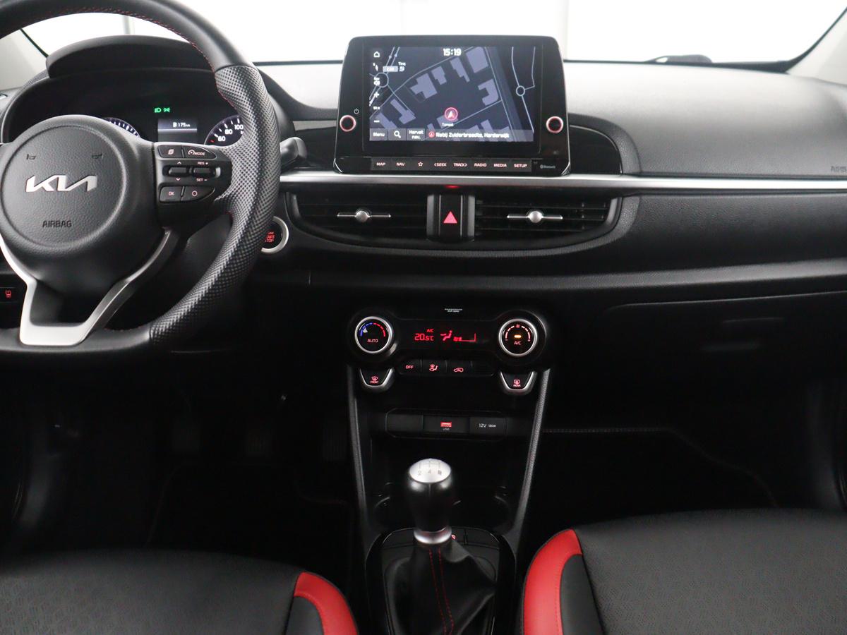 Kia Picanto Kia Picanto 1.0 DPi GT-Line | Leder | Camera | Cruise control |  Climate control | Navigatie | Carplay | DAB | Full LED |