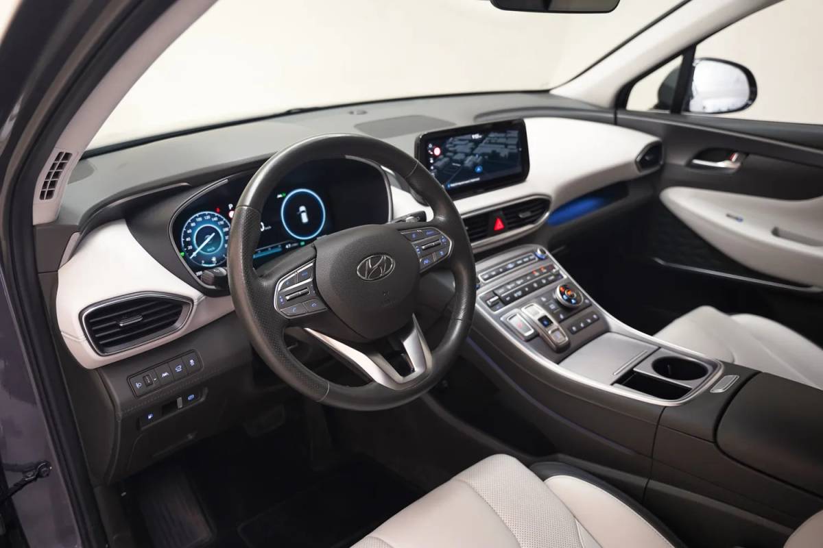 Hyundai Santa Fe Hyundai Santa Fe 1.6 T-GDI PHEV Premium Plus Sky [ Panorama Alcantara-hemel Leder Stoelventilatie ]