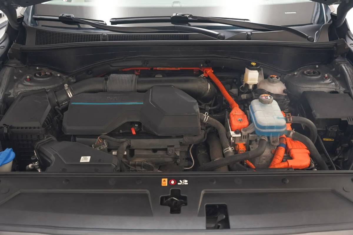 Hyundai Santa Fe Hyundai Santa Fe 1.6 T-GDI PHEV Premium Plus Sky [ Panorama Alcantara-hemel Leder Stoelventilatie ]