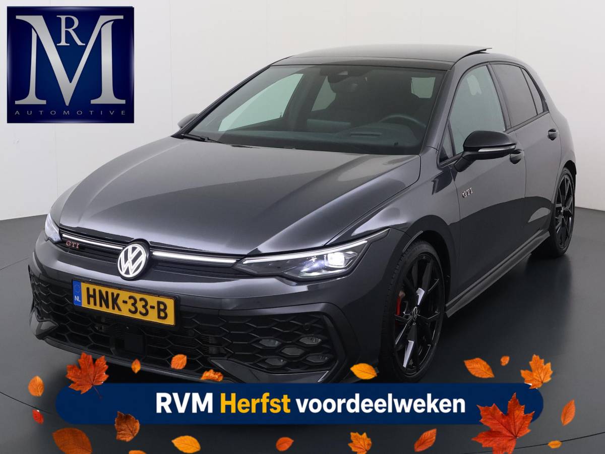 Volkswagen Golf Volkswagen Golf 2.0 TSI GTI VAN:45.900,- VOOR:41.877,- UW HERFSTVOORDEEL:4.023,- 265PK | APPLE CARPL. ADNROID AUTO | ACC | PANORAMA DAK | 360° CAMERA | STOEL/STUUR VERWARMING |