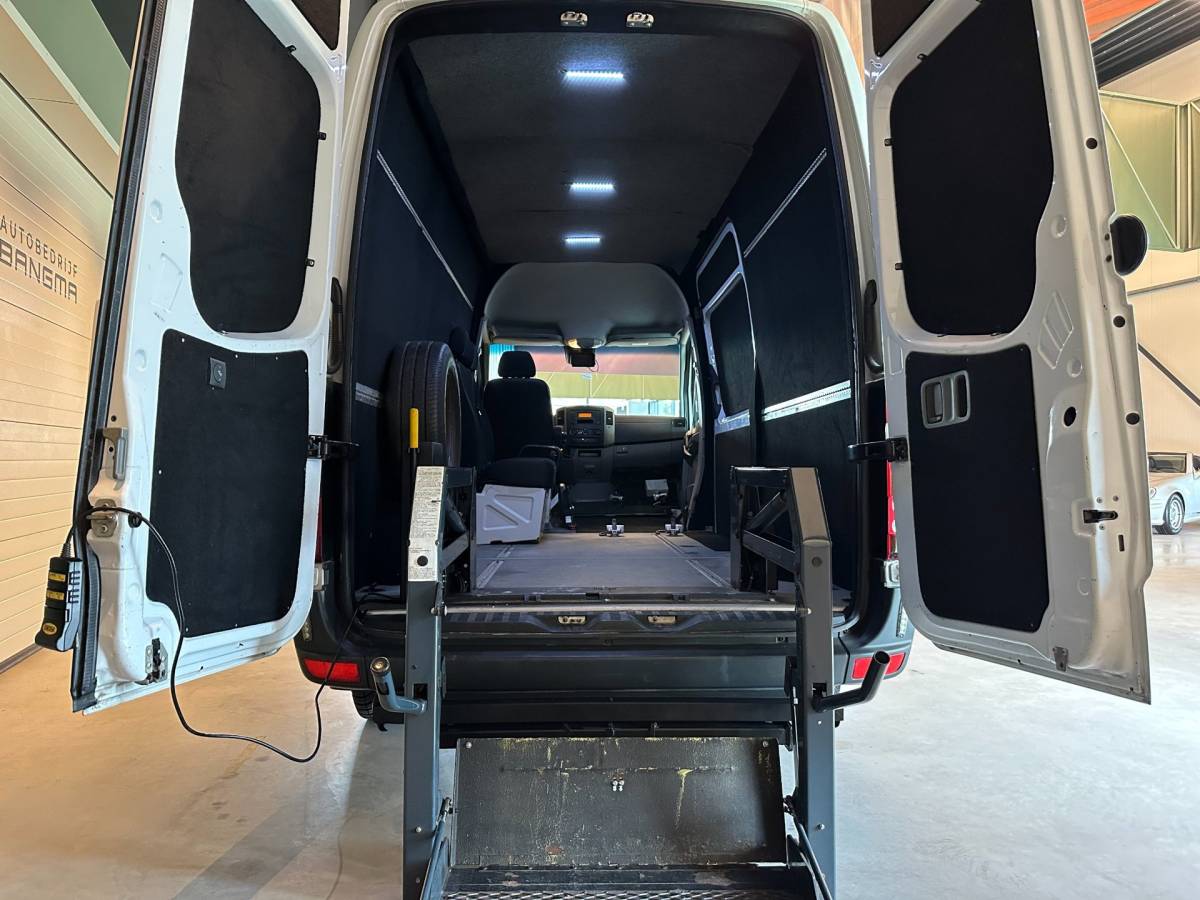 Mercedes-Benz Sprinter Mercedes-Benz Sprinter 316 2.2 CDI 366 AUTOMAAT L2-H2 ROLSTOEL-MINDER VALIDEBUS|SIDE-TO-SIDE|LAAG TARIEF WEGENBELASTING/nwe APK+OH