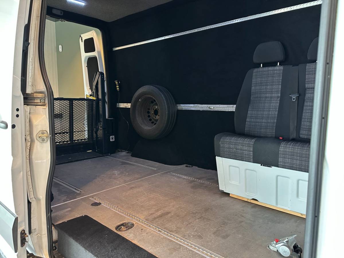 Mercedes-Benz Sprinter Mercedes-Benz Sprinter 316 2.2 CDI 366 AUTOMAAT L2-H2 ROLSTOEL-MINDER VALIDEBUS|SIDE-TO-SIDE|LAAG TARIEF WEGENBELASTING/nwe APK+OH