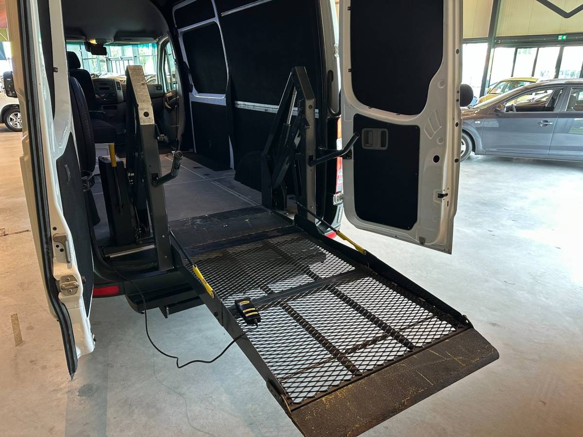 Mercedes-Benz Sprinter Mercedes-Benz Sprinter 316 2.2 CDI 366 AUTOMAAT L2-H2 ROLSTOEL-MINDER VALIDEBUS|SIDE-TO-SIDE|LAAG TARIEF WEGENBELASTING/nwe APK+OH