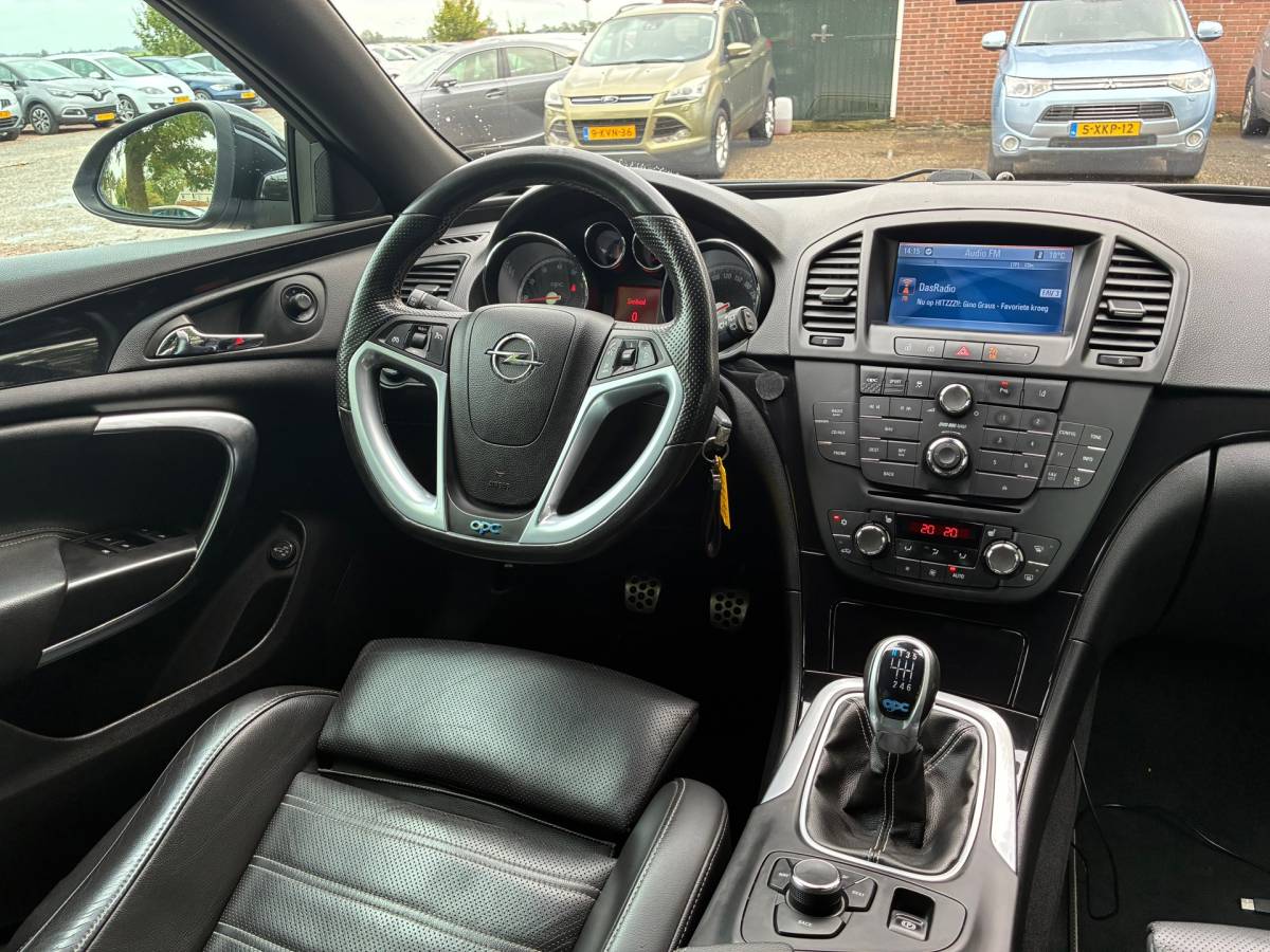 Opel Insignia Opel Insignia Sports Tourer 2.8 V6 T OPC 4×4 | Leder Recaro + Elk.Trekhaak + Elk.Klep Nu €9.975,-!!!