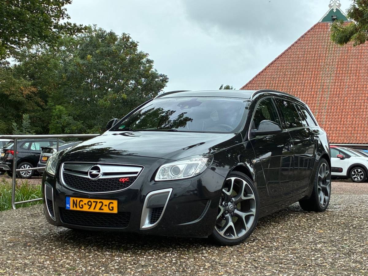 Opel Insignia Opel Insignia Sports Tourer 2.8 V6 T OPC 4×4 | Leder Recaro + Elk.Trekhaak + Elk.Klep Nu €9.975,-!!!