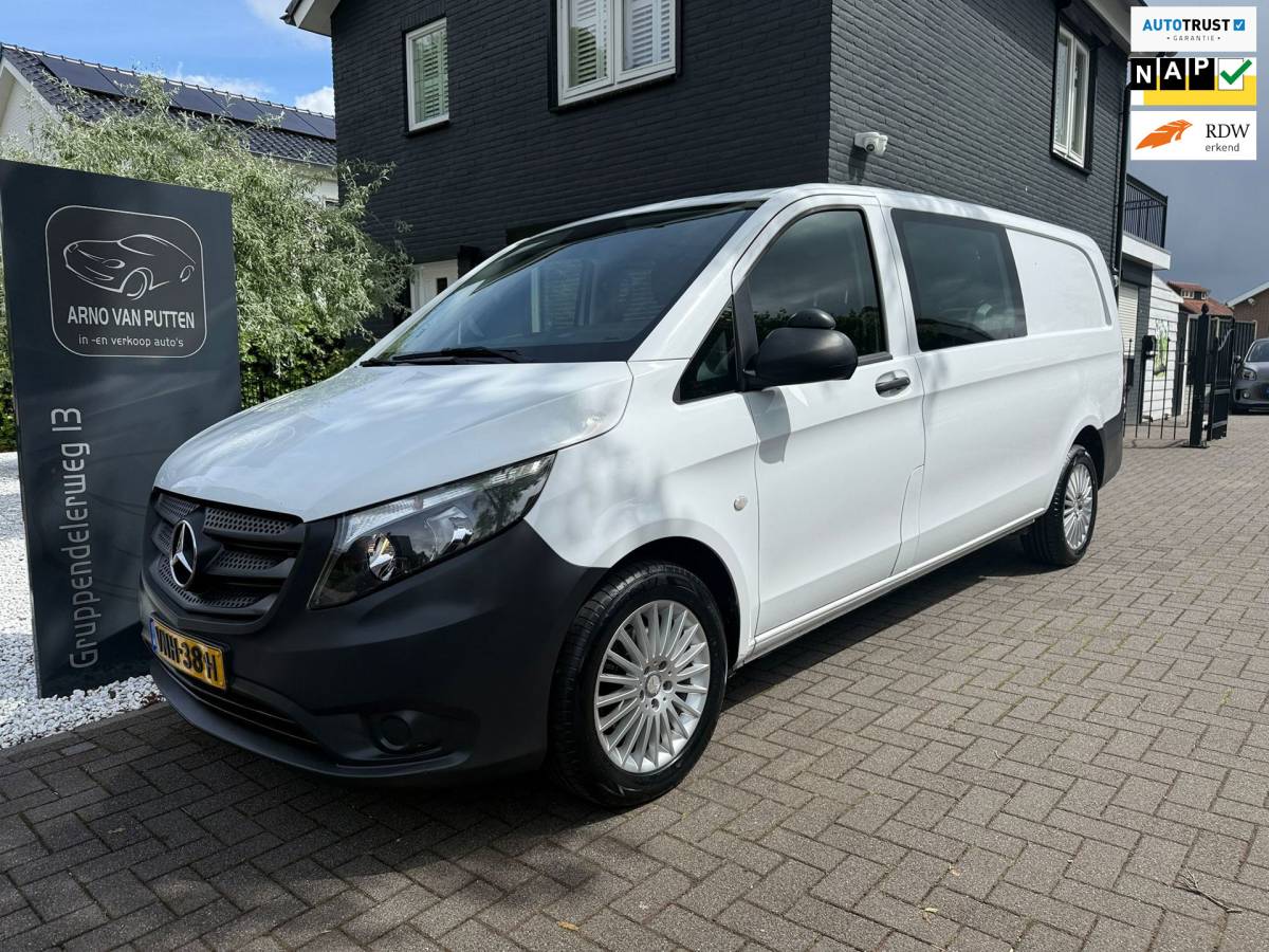 Mercedes-Benz Vito Mercedes-Benz Vito 114 CDI Extra Lang – Dubbele Cabine – Automaat