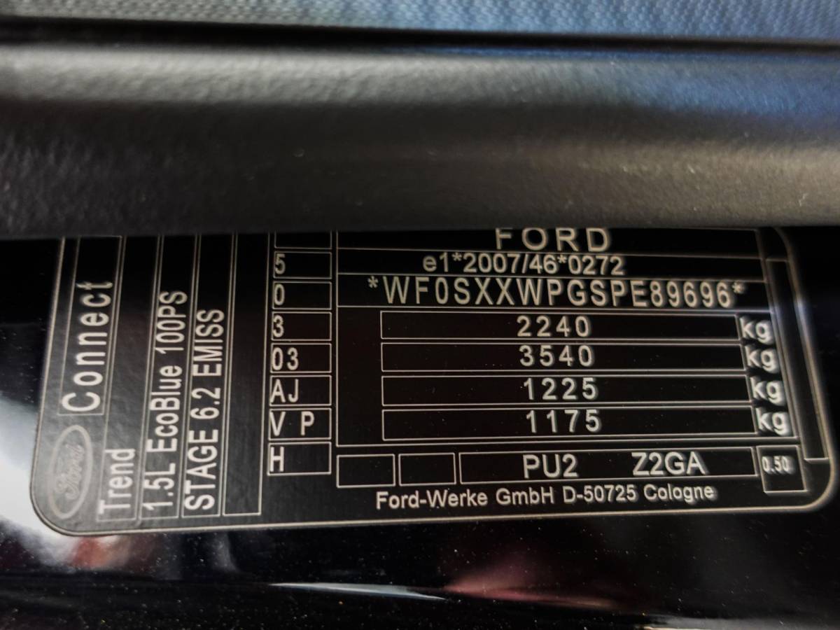 Ford Transit Connect Ford Transit Connect 1.5 EcoBlue Automaat L2 Trend Navigatie Airco Camera Parkeersensoren Cruise Control Trekhaak Betimmering Lichtmetalen Velgen