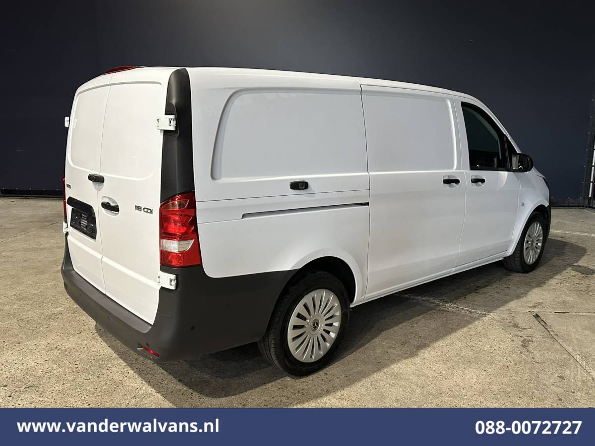 Mercedes-Benz Vito Mercedes-Benz Vito 116 CDI 164pk 2025 Model L2H1 Euro6 Airco | Camera | Navigatie | Adaptieve Cruisecontrol Stoelverwarming, Parkeersensoren, Bijrijdersbank