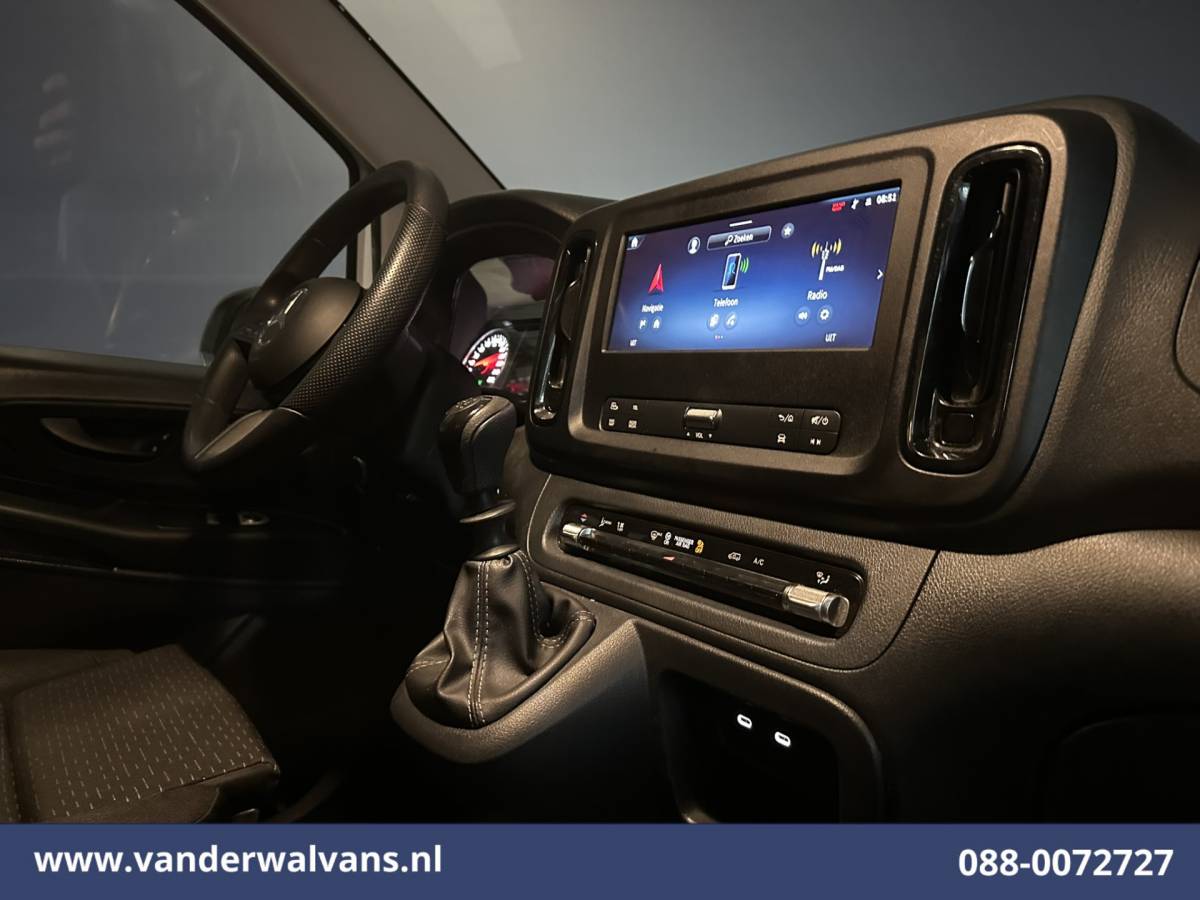 Mercedes-Benz Vito Mercedes-Benz Vito 116 CDI 164pk 2025 Model L2H1 Euro6 Airco | Camera | Navigatie | Adaptieve Cruisecontrol Stoelverwarming, Parkeersensoren, Bijrijdersbank