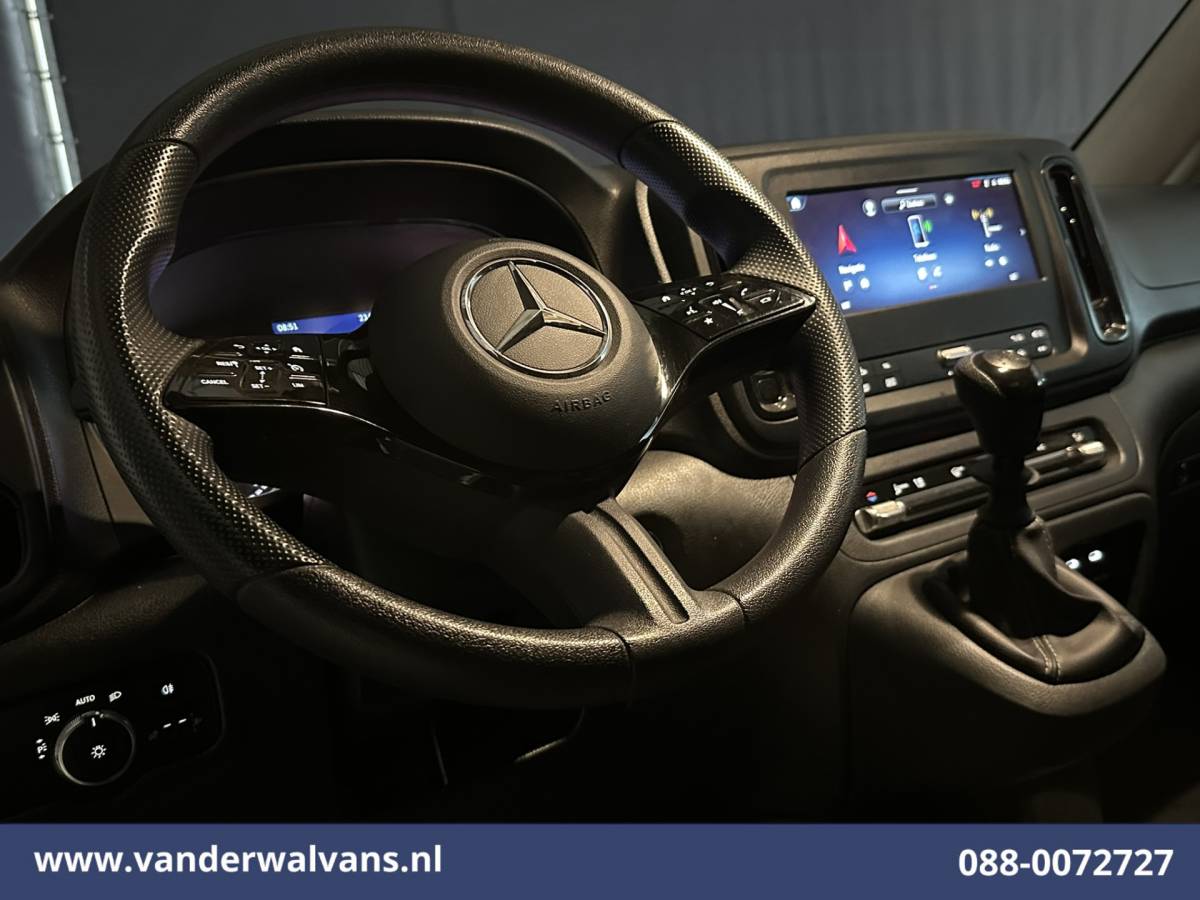 Mercedes-Benz Vito Mercedes-Benz Vito 116 CDI 164pk 2025 Model L2H1 Euro6 Airco | Camera | Navigatie | Adaptieve Cruisecontrol Stoelverwarming, Parkeersensoren, Bijrijdersbank