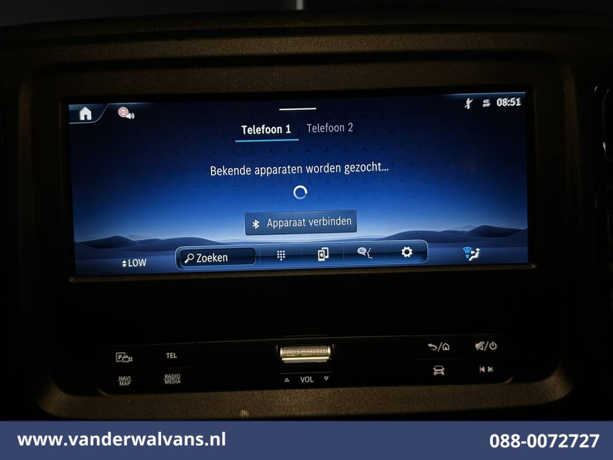 Mercedes-Benz Vito Mercedes-Benz Vito 116 CDI 164pk 2025 Model L2H1 Euro6 Airco | Camera | Navigatie | Adaptieve Cruisecontrol Stoelverwarming, Parkeersensoren, Bijrijdersbank