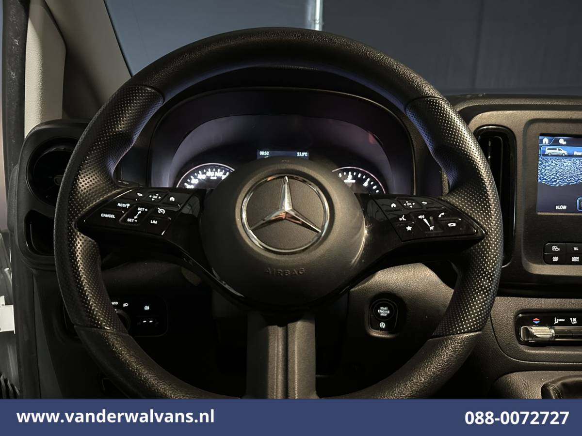 Mercedes-Benz Vito Mercedes-Benz Vito 116 CDI 164pk 2025 Model L2H1 Euro6 Airco | Camera | Navigatie | Adaptieve Cruisecontrol Stoelverwarming, Parkeersensoren, Bijrijdersbank