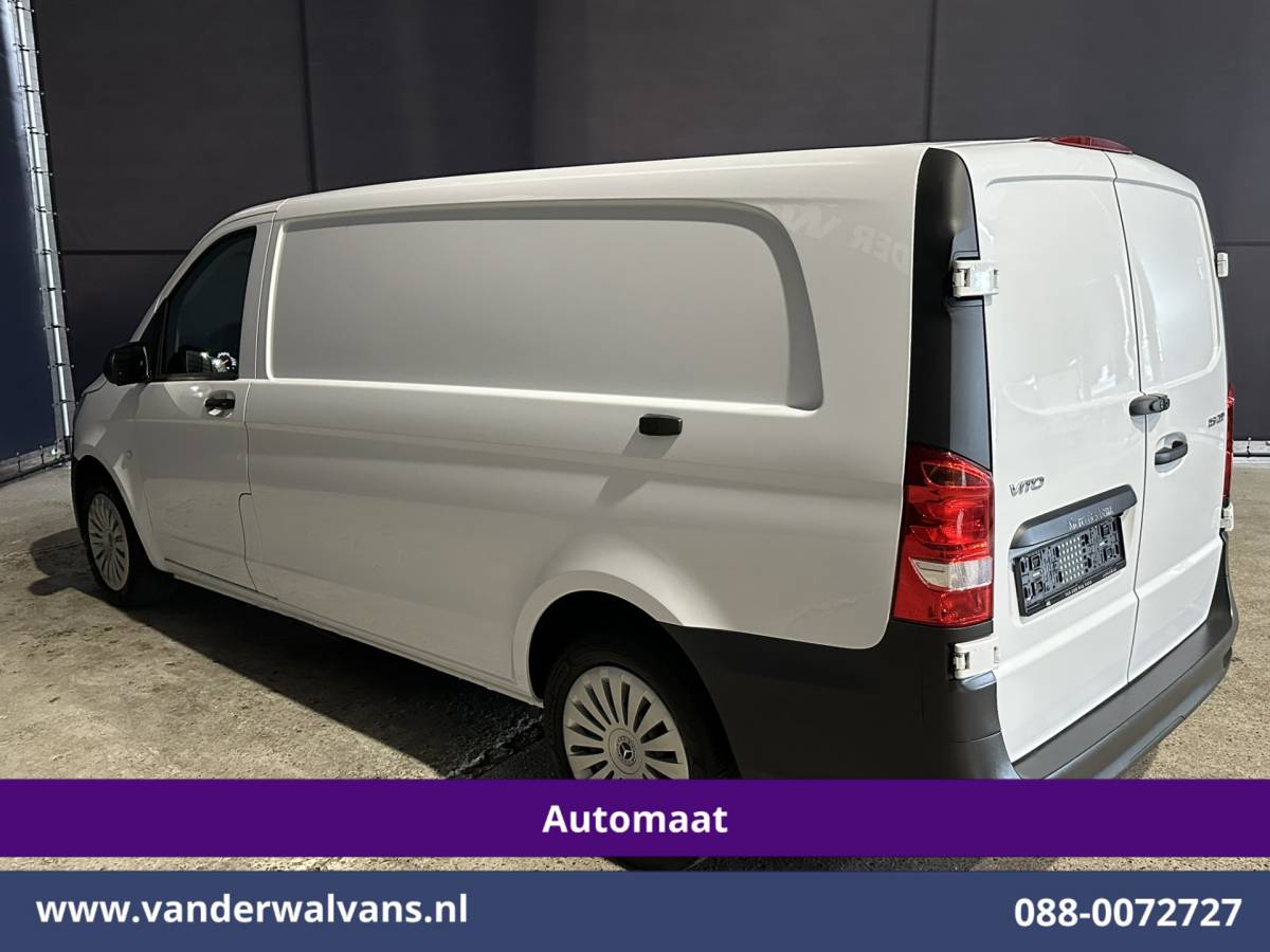 Mercedes-Benz Vito Mercedes-Benz Vito 116 CDI 164pk 9G-Tronic Automaat L3H1 Model 2025 Euro6 Airco | XL MBUX | Camera | Navigatie | Adaptieve Cruisecontrol Stoelverwarming, Bijrijdersbank