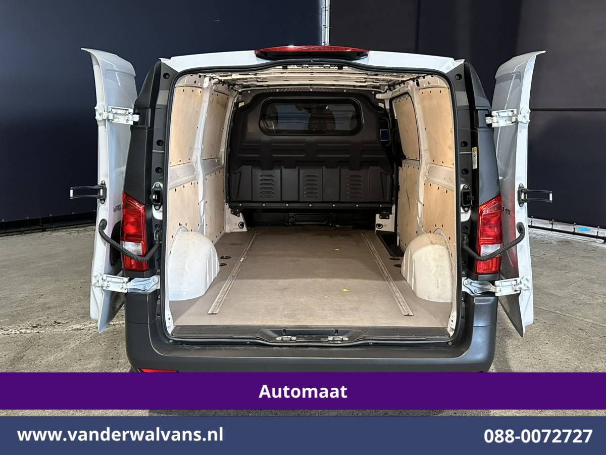 Mercedes-Benz Vito Mercedes-Benz Vito 116 CDI 164pk 9G-Tronic Automaat L3H1 Model 2025 Euro6 Airco | XL MBUX | Camera | Navigatie | Adaptieve Cruisecontrol Stoelverwarming, Bijrijdersbank