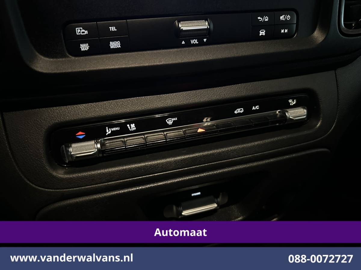 Mercedes-Benz Vito Mercedes-Benz Vito 116 CDI 164pk 9G-Tronic Automaat L3H1 Model 2025 Euro6 Airco | XL MBUX | Camera | Navigatie | Adaptieve Cruisecontrol Stoelverwarming, Bijrijdersbank